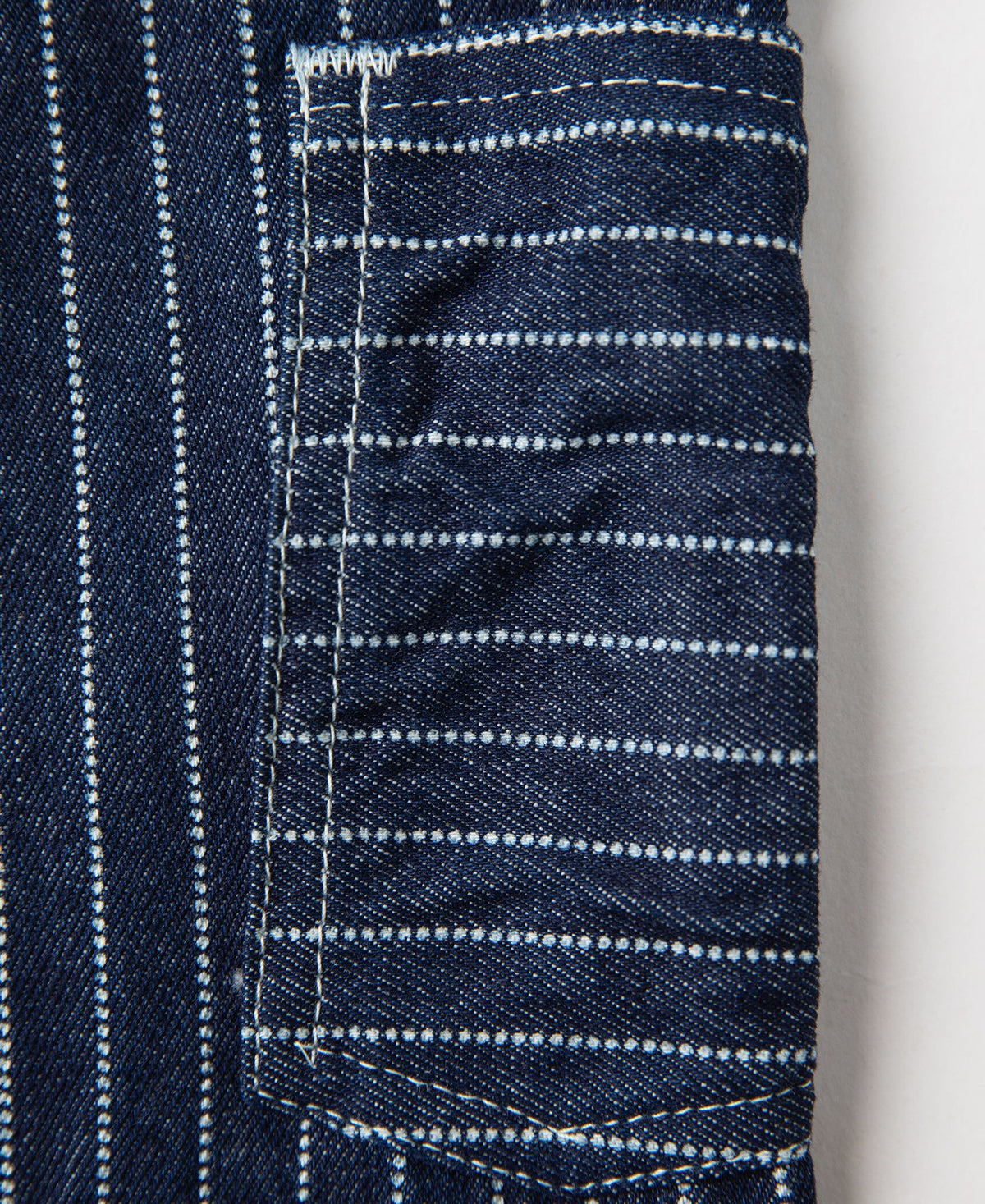 Wabash Stripe Work Pants - Indigo