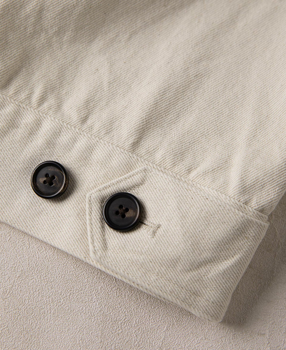 Heavyweight Cotton Field Jacket - Natural