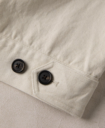Heavyweight Cotton Field Jacket - Natural