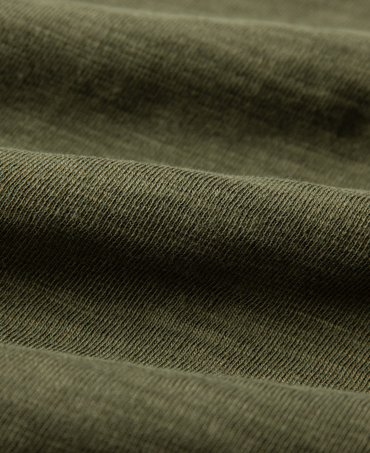 Heavyweight Cotton Gusset Tube T-Shirt - Green