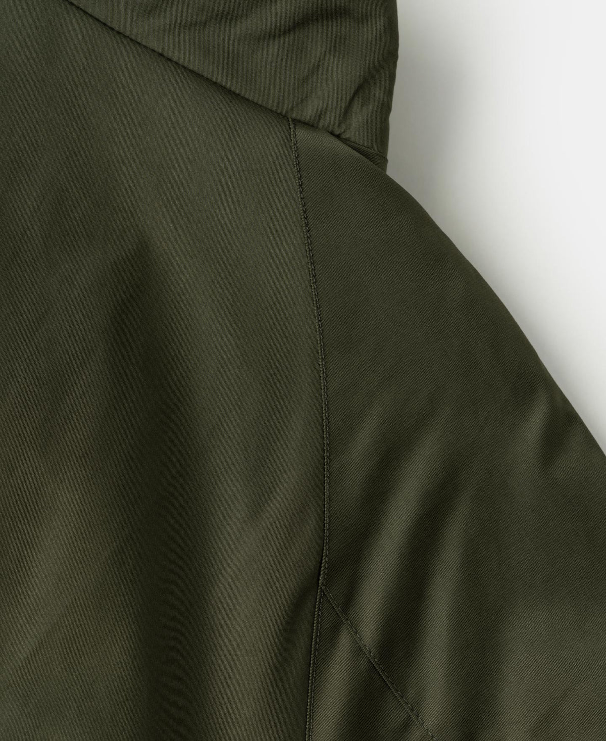 Stand Collar Jacket - Olive