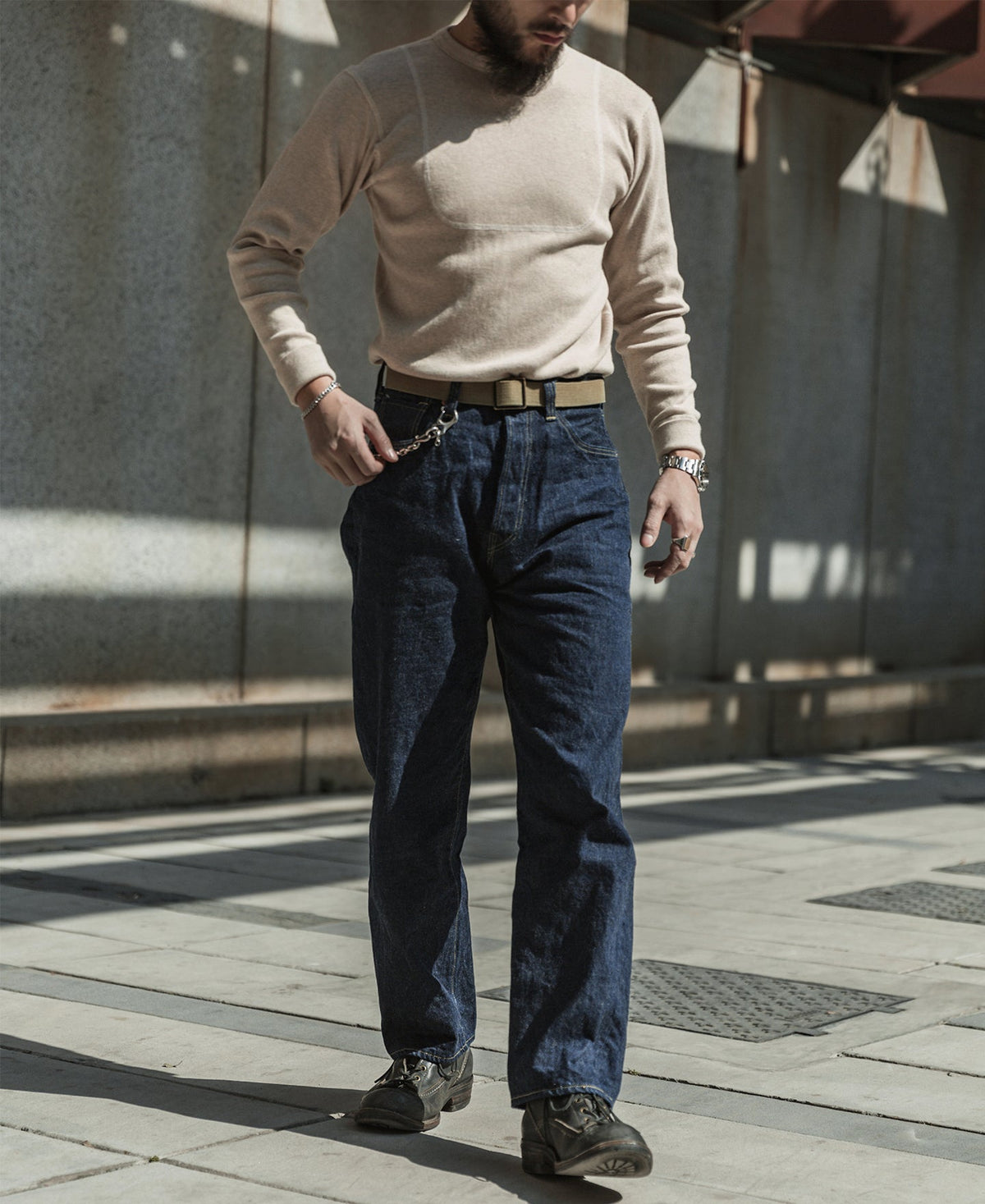 N-1 Cotton-Blend Undershirt - Apricot