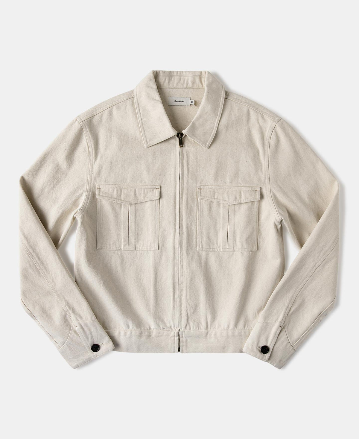 Heavyweight Cotton Field Jacket - Natural