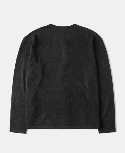 Wool-Hemp Blend Henley Shirt