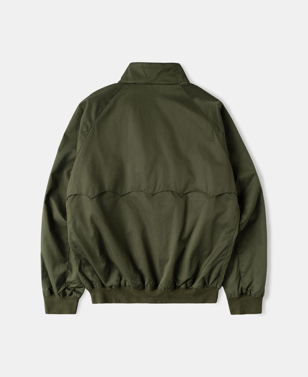 Stand Collar Jacket - Olive