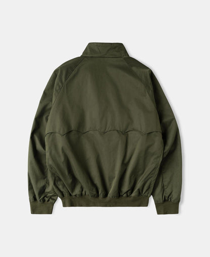 Stand Collar Jacket - Olive