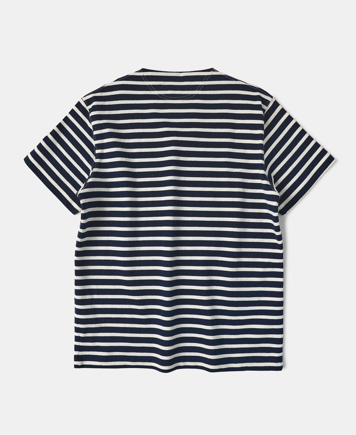 Breton Striped Jersey T-Shirt - Navy/Ivory