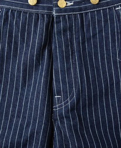 Wabash Stripe Work Pants - Indigo