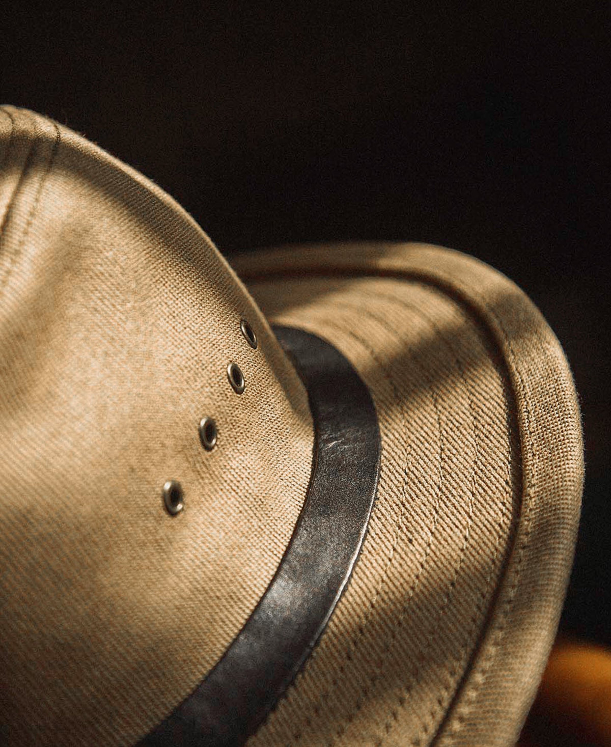 Canvas Casual Packer Hat - Khaki