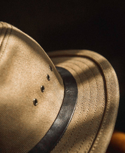 Canvas Casual Packer Hat - Khaki