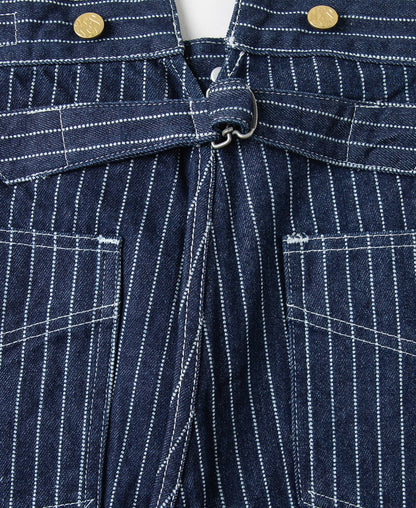 Wabash Stripe Work Pants - Indigo