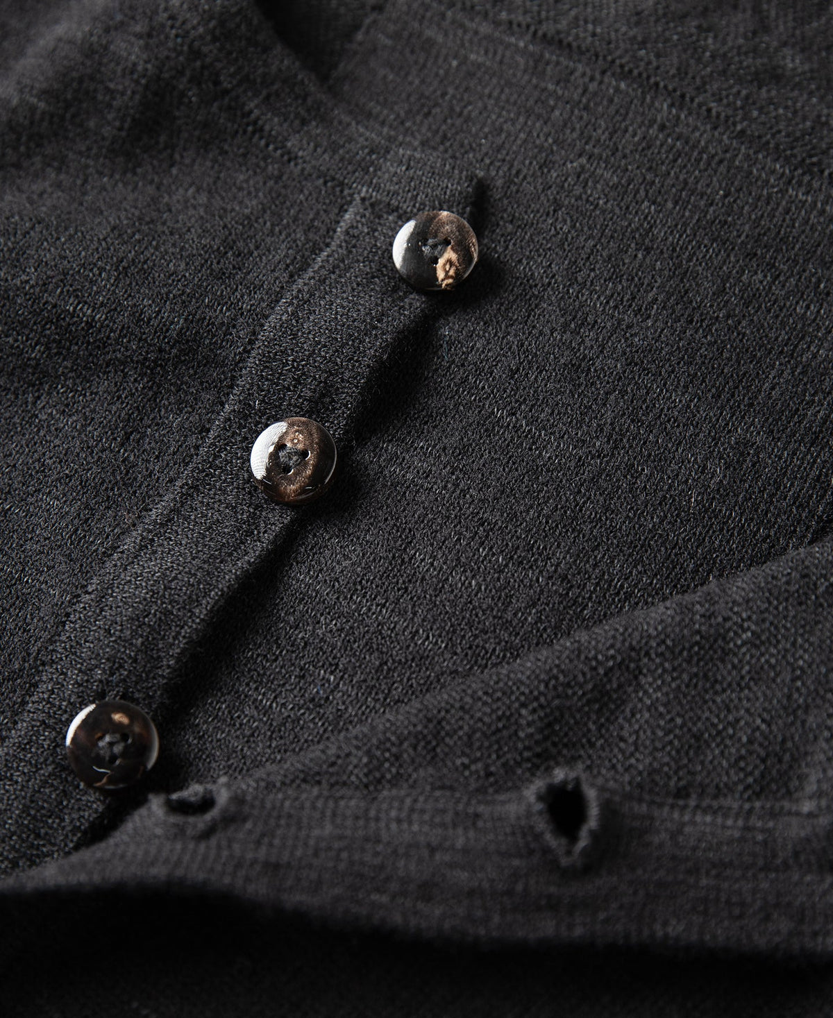 Wool-Hemp Blend Henley Shirt