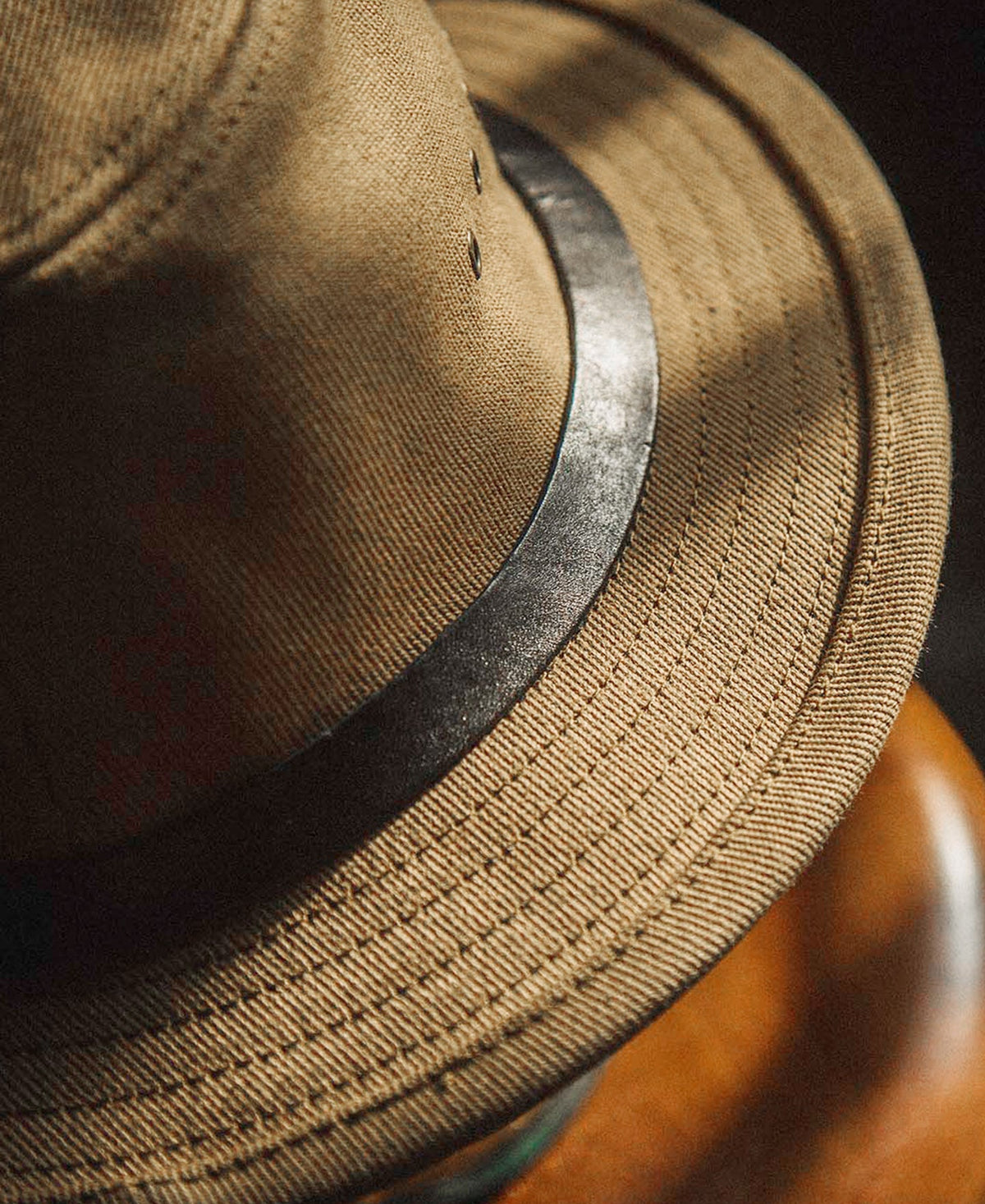 Canvas Casual Packer Hat - Khaki
