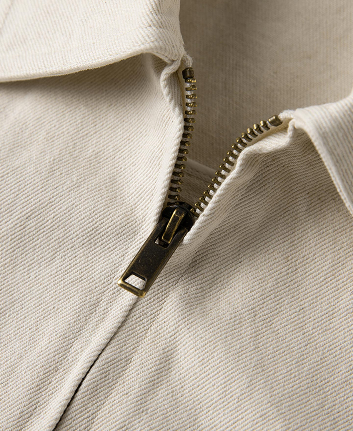 Heavyweight Cotton Field Jacket - Natural