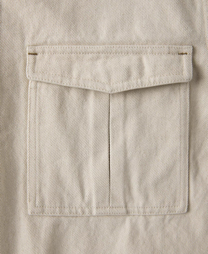 Heavyweight Cotton Field Jacket - Natural