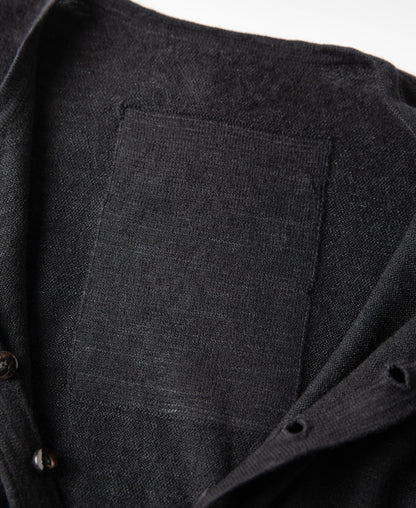Wool-Hemp Blend Henley Shirt