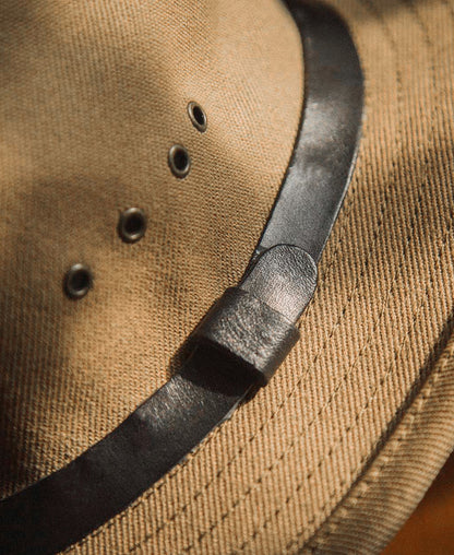 Canvas Casual Packer Hat - Khaki