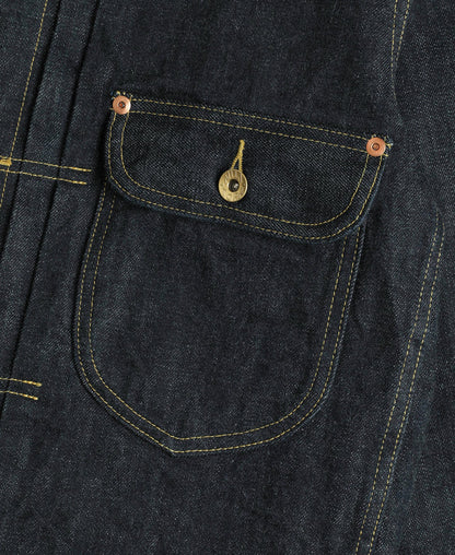 Selvedge Denim Jacket - Prewashed Indigo