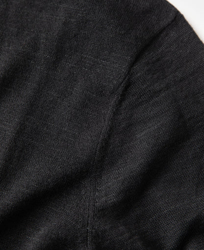 Wool-Hemp Blend Henley Shirt