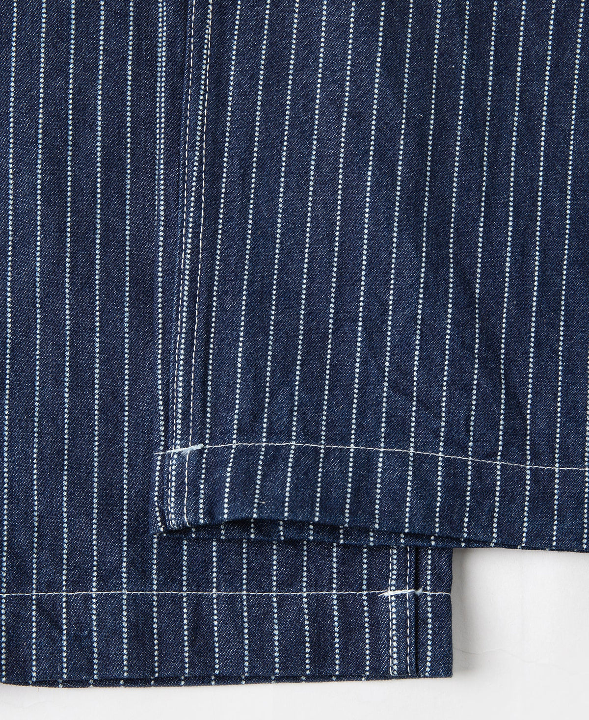 Wabash Stripe Work Pants - Indigo