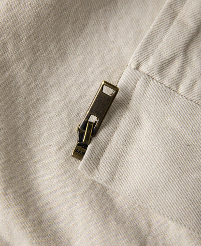 Heavyweight Cotton Field Jacket - Natural