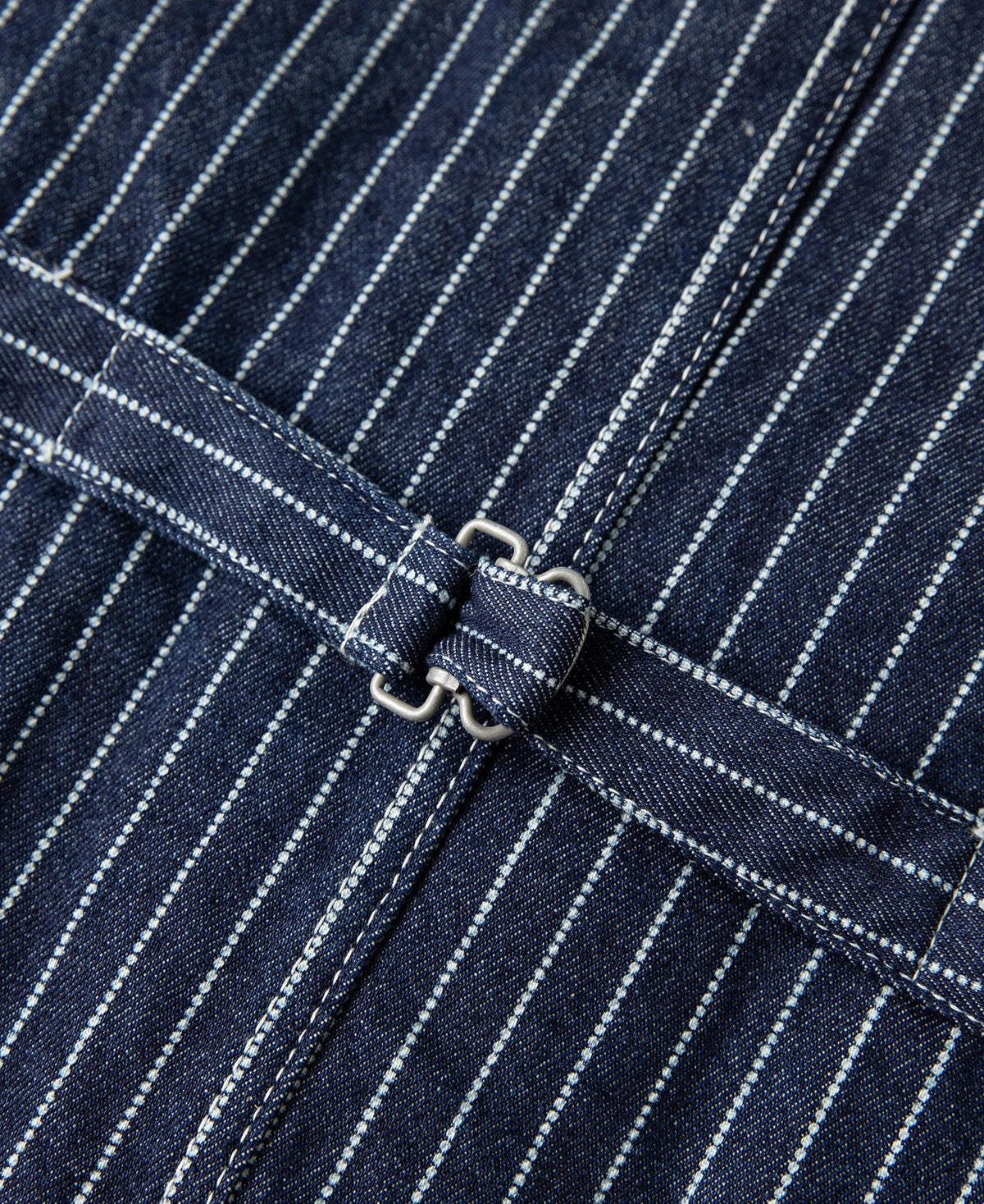 Wabash Stripe Work Vest - Indigo