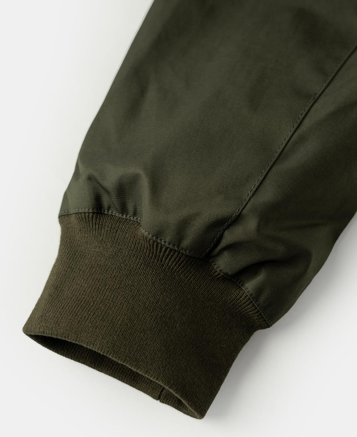 Stand Collar Jacket - Olive