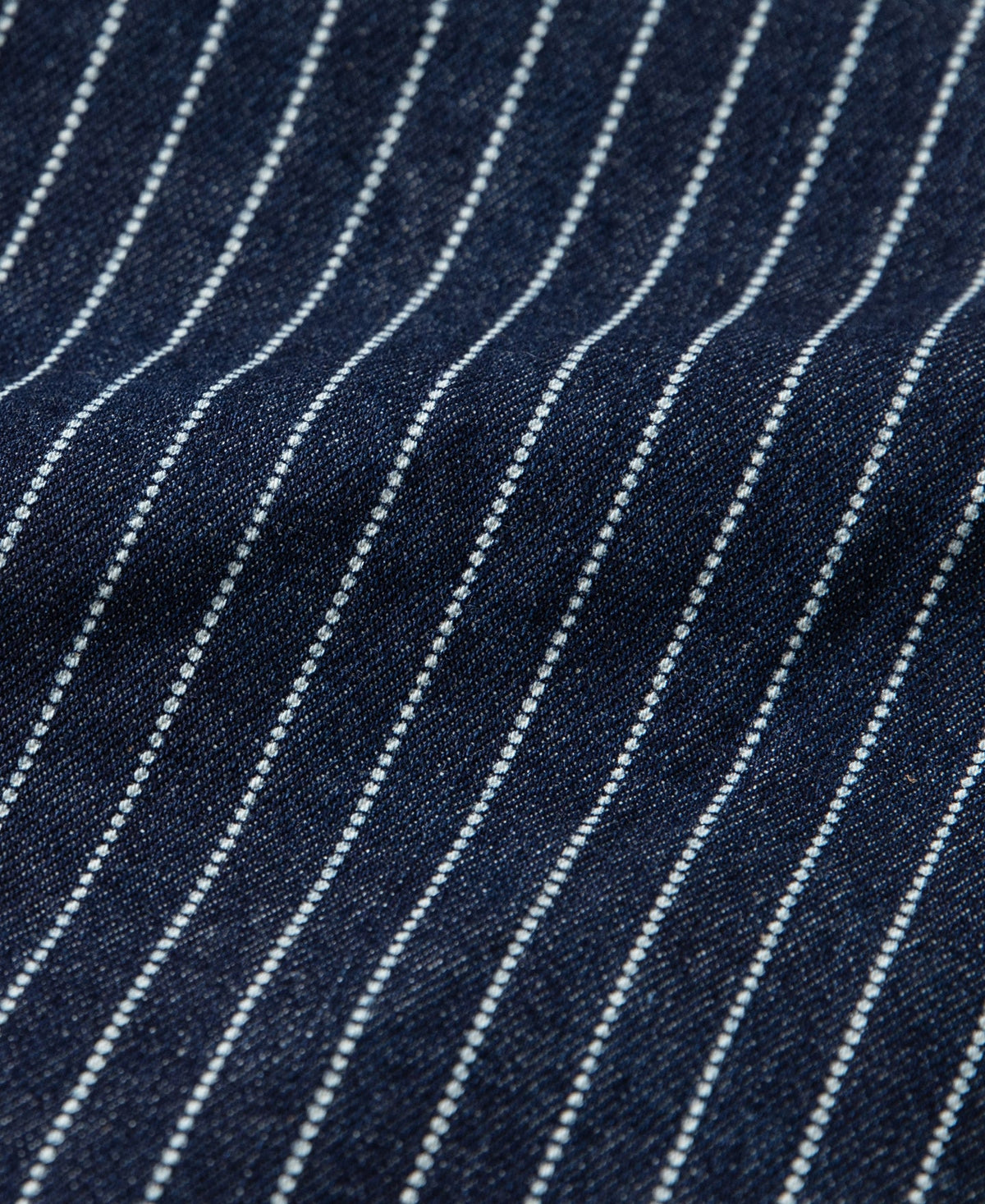 Wabash Stripe Work Vest - Indigo
