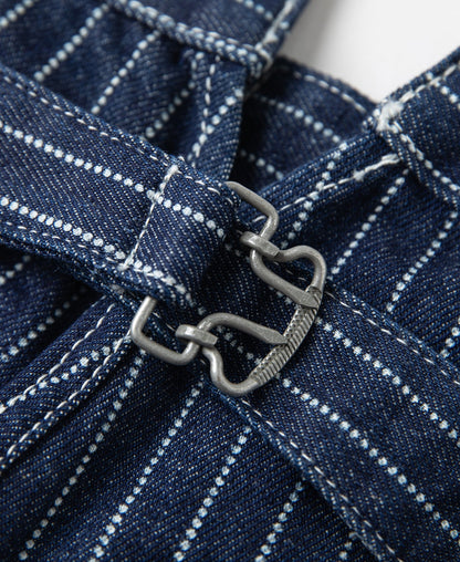 Wabash Stripe Work Pants - Indigo