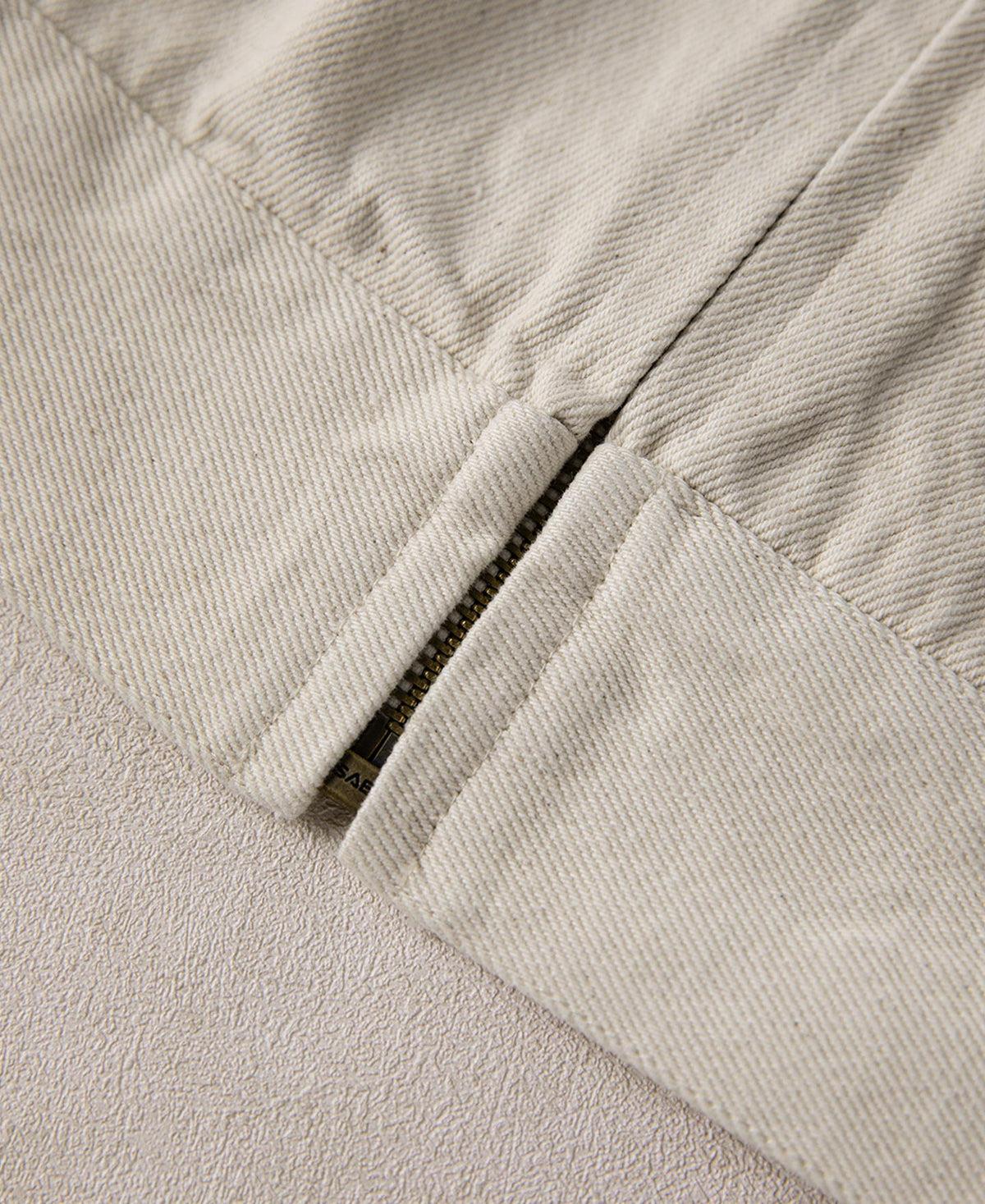 Heavyweight Cotton Field Jacket - Natural