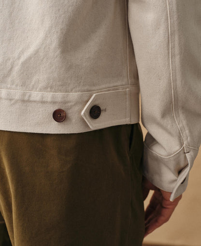 Heavyweight Cotton Field Jacket - Natural